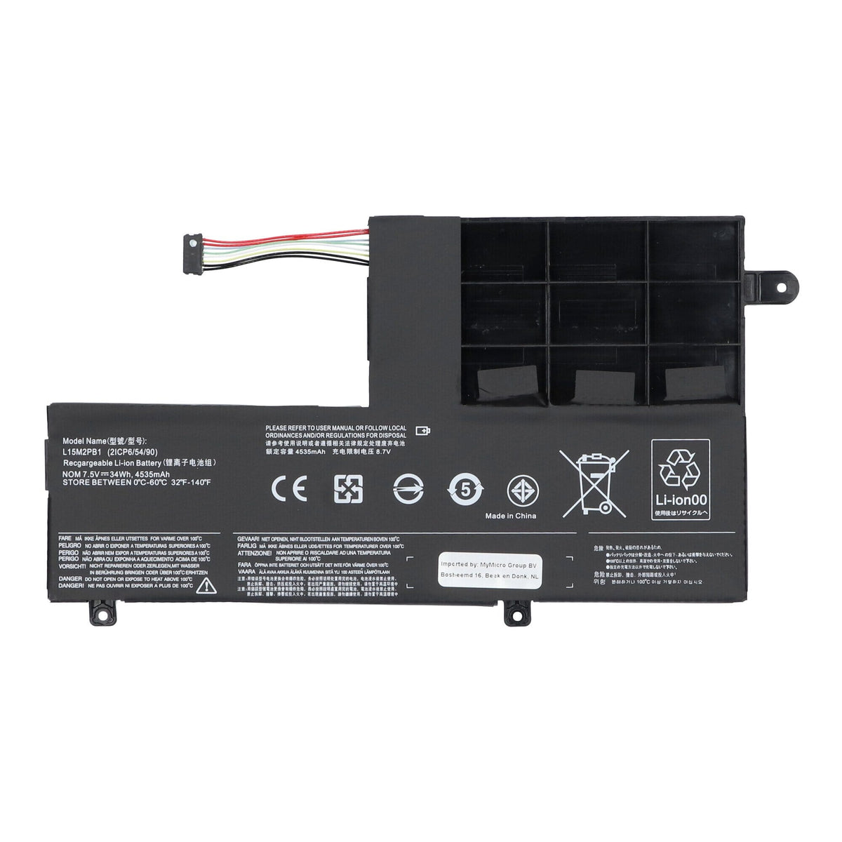 Batteria per laptop sostitutiva 4600 mAh