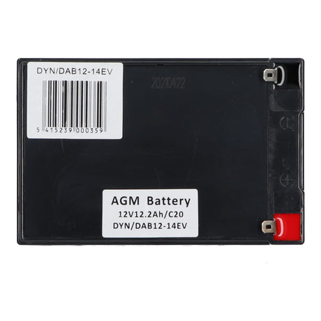 Batteria Dyno agm 12v 16,4ah (uso ciclico)