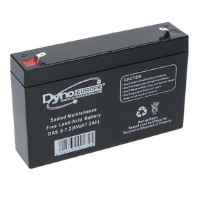 Batteria al piombo Dyno Europe 6v 7.2ah