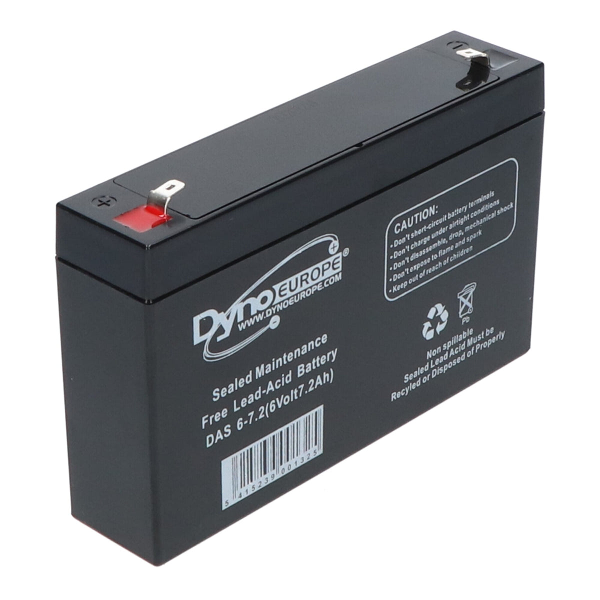 Batteria al piombo Dyno Europe 6v 7.2ah