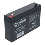 Batteria al piombo Dyno Europe 6v 7.2ah