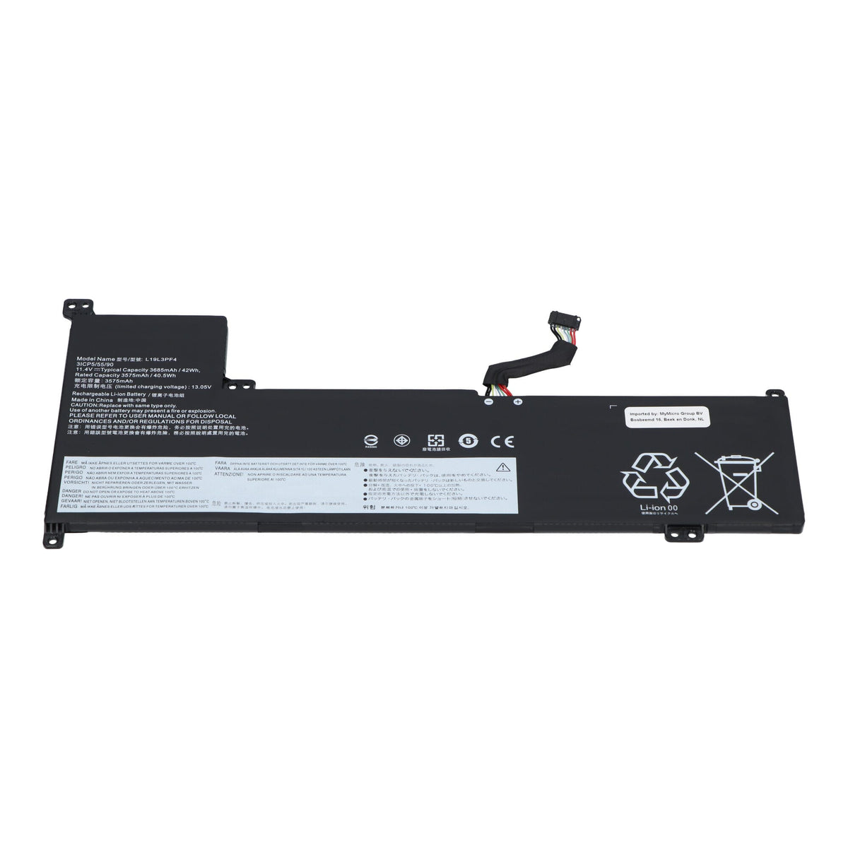 Batteria portatile lenovo 3600 mah