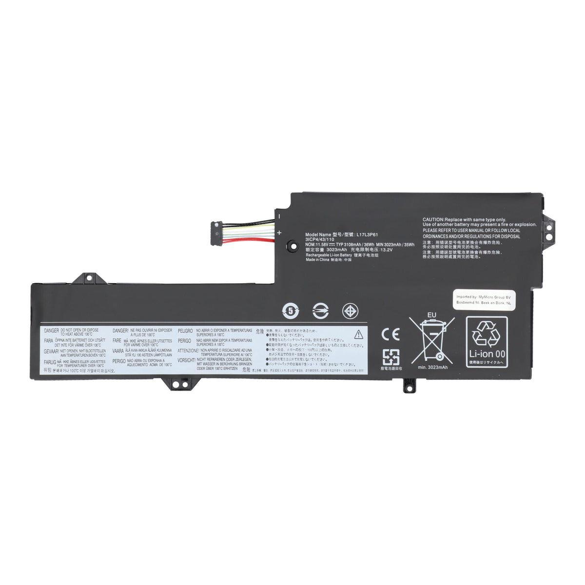 Batteria per laptop Lenovo 3108 mAh