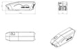 Bosch powerpack lite 360wh telaio e-bike vision (bes2)
