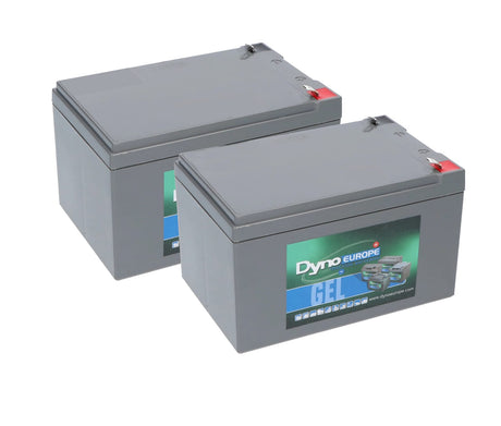 Set di ricambio batteria Dyno gel 12v 12ah (cavi esclusi)