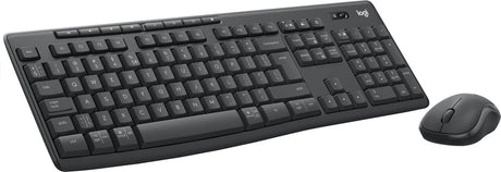 Tastiera e mouse logitech 920-012077 qwerty wireless aziendale