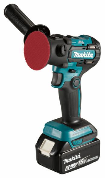 Levigatrice-lucidatrice Makita dpv300rtj a batteria 18v 5.0ah in mbox