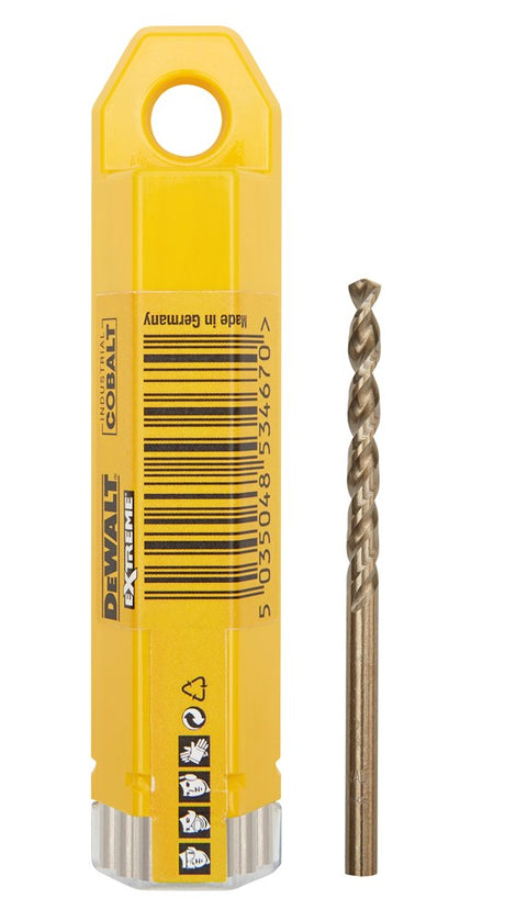 Accessori Dewalt punta per metallo industriale cobalto hss 3,2mm - dt4921-qz