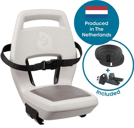 Sedile posteriore Qibbel junior 6+ portapacchi beige marrone