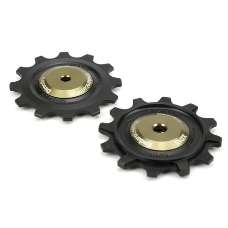 Pulegge deragliatore con cuscinetti enduro - directline xd-15 - sram road gravel - 12 velocità - grafite