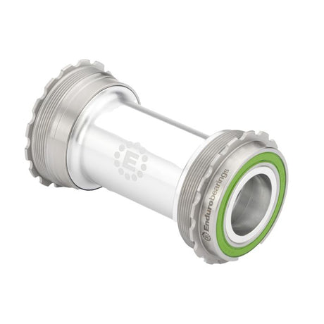 Cuscinetti enduro t47 movimento centrale asimmetrico da 24mm - maxhit integrato - 440c - argento