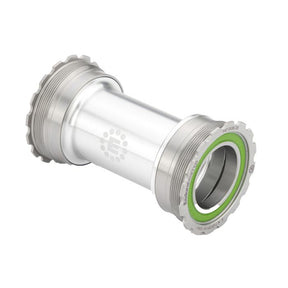 Cuscinetti enduro t47 movimento centrale interno da doppiare - maxhit integrato - 440c - argento