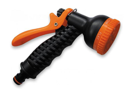 Bradas eco-2109 - irrigatore da giardino - 7 funzioni - plastica - regolabile
