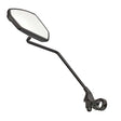 Specchio Ergotec m-77lv pieghevole sinistro nero