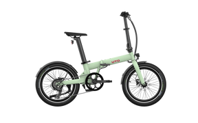 Bicicletta elettrica pieghevole Uto og20 v0 verde