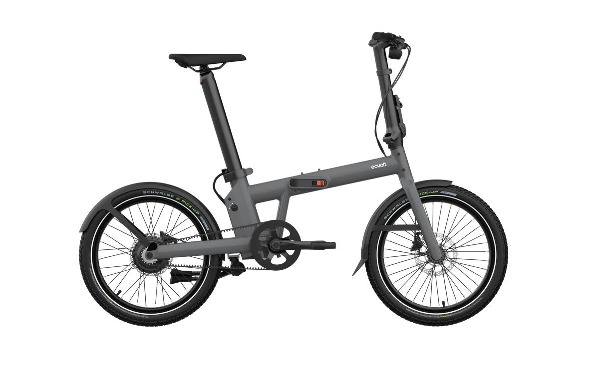 Bicicletta elettrica pieghevole Eovult Pomeriggio Pro 20 V1 grigio