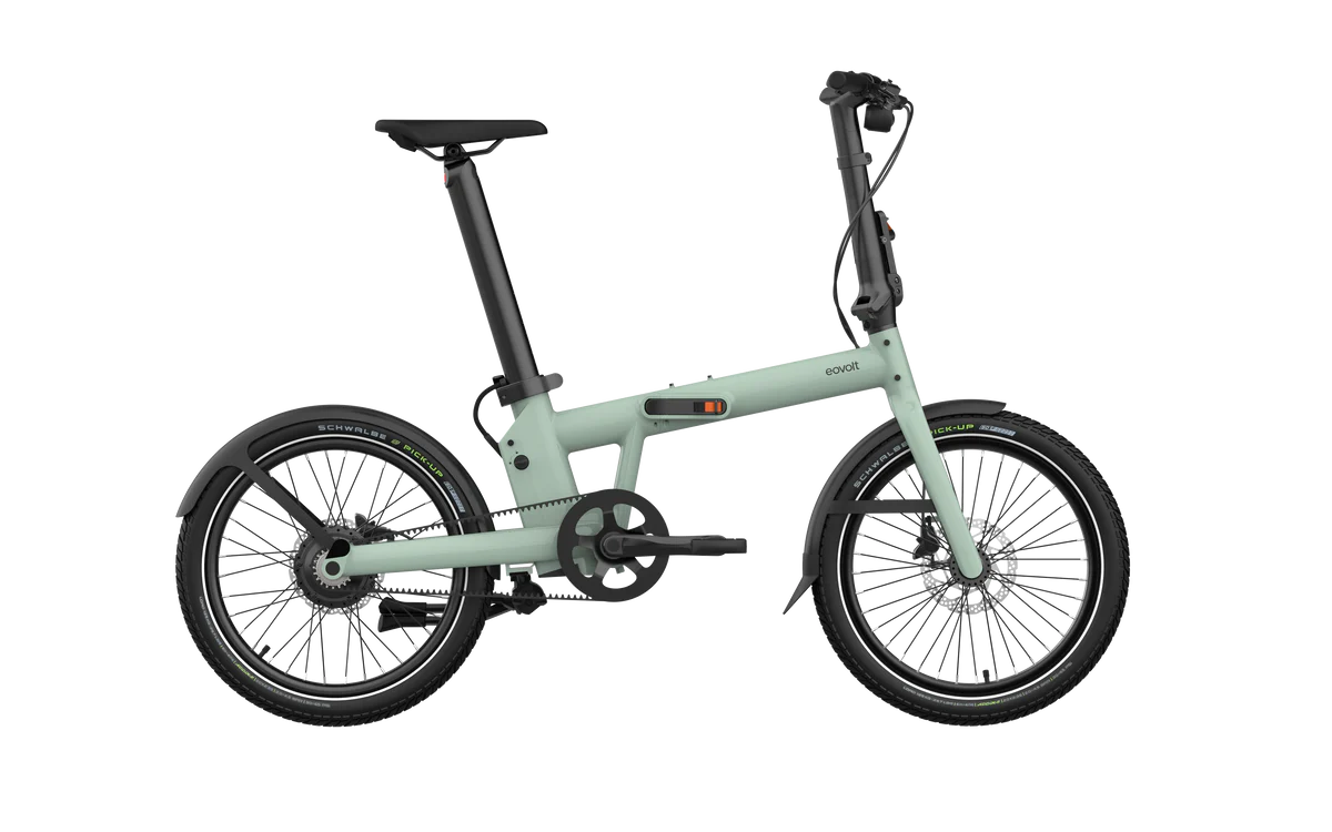 Bicicletta elettrica pieghevole Eovult Pomeriggio Pro 20 V1 Verde