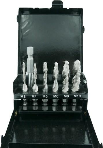 Silver draadboormachines ingesteld m3-m10 7el.