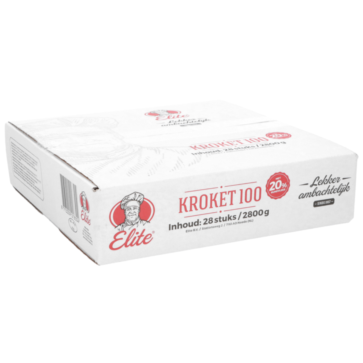 Crocchetta di manzo Elite 20% (28x 100 gr)