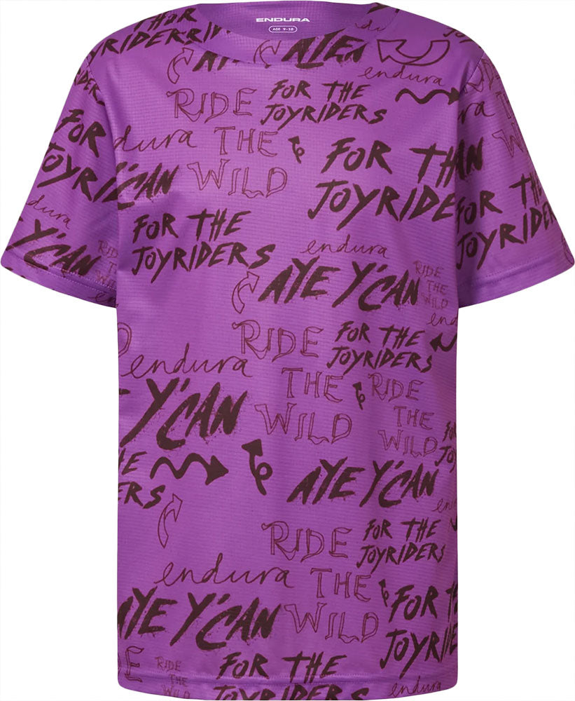 Endura track core - maglia da mtb per bambini