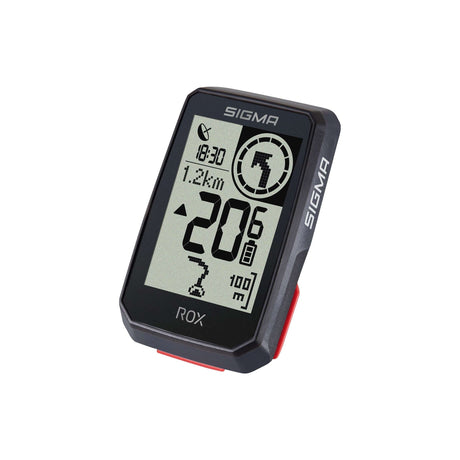 Computer da bicicletta GPS Sigma Sport Rox 2.0 Endurance nero