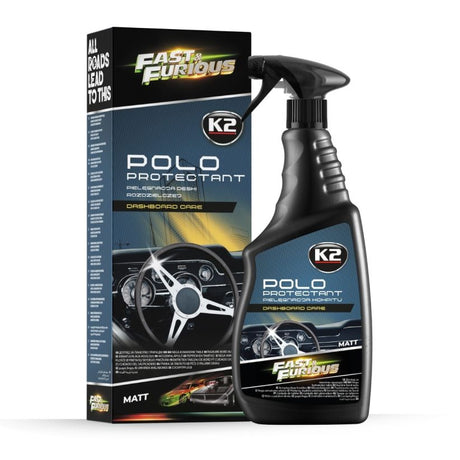 K2 polobeschermer snelle furieuze melk voor de verzorging van het dashboard 750ml