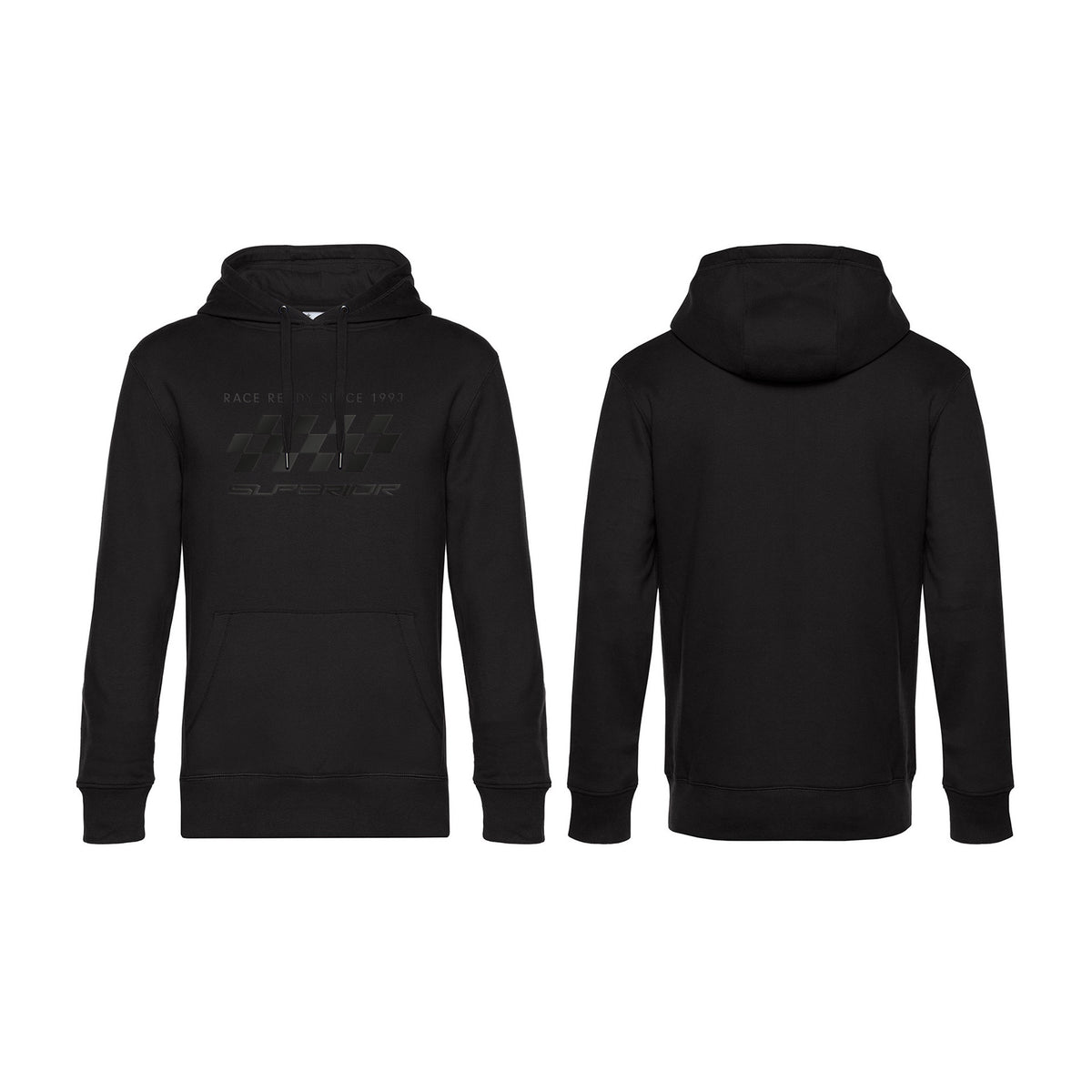 Felpa con cappuccio Superior taglia xxl nera