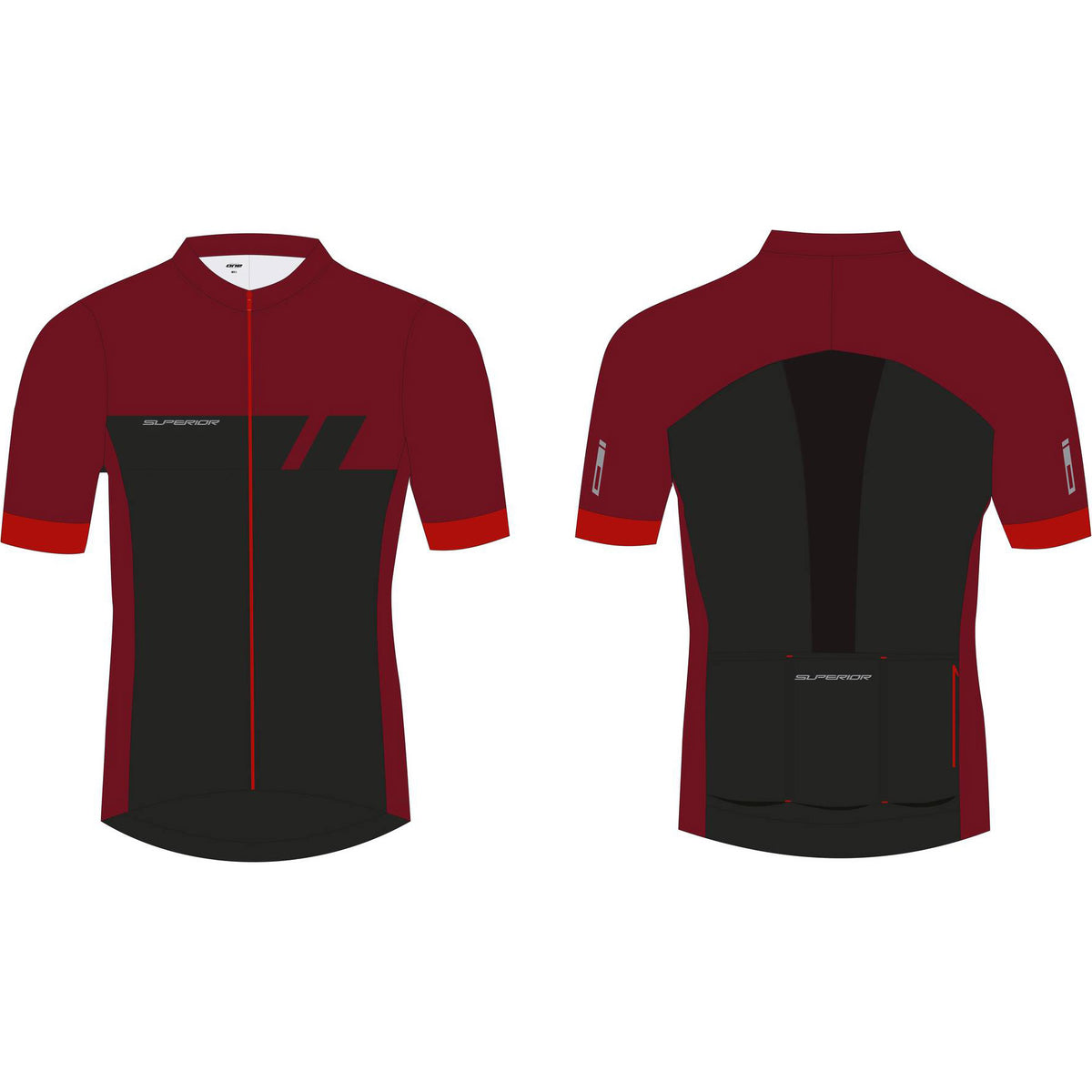 Maglia mtb Superior rosso tibetano