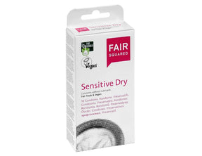 Preservativi quadrati Fair Sensitive Dry - 10 pz