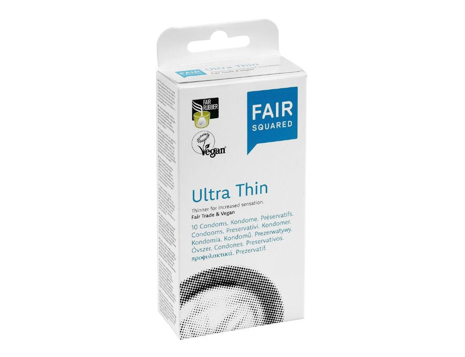 Preservativi quadrati Fair ultra sottili -10 pz
