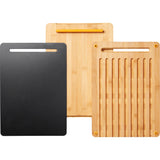 Fiskars Functional Form Set di taglieri di bambù set di 3