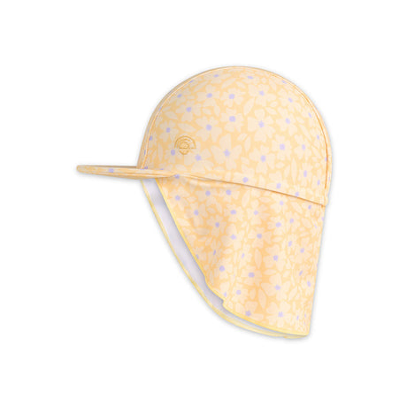Fiorire | cuffia solare UV gialla