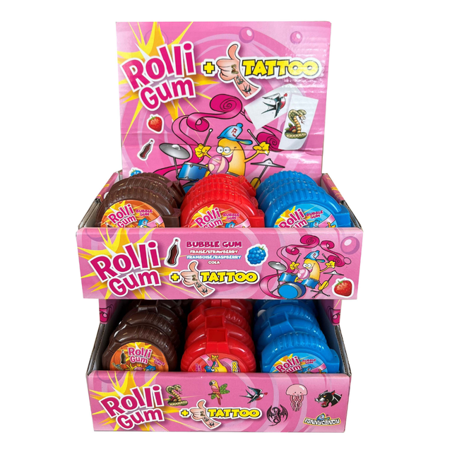 Caramelle divertenti rolligum (30x 15gr)