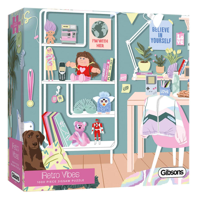 Puzzle di Gibson - vibrazioni retrò - 1000 pezzi