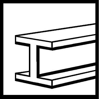 Frame di copertura bernese Metalline Standard 125x6x22.2 B