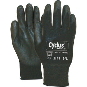 Cycplus Work Gloves Pu-Flex L (9) Nero