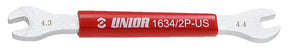 Chiave per raggi Unior Shimano 4.3 x 4.4 1634 2p-us