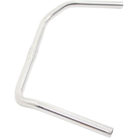 Curva dello sterzo ergotec inglese 25,4 530 mm in acciaio lucido