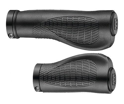 Union Ergolock 128 95mm Black Bicycle Handlebar