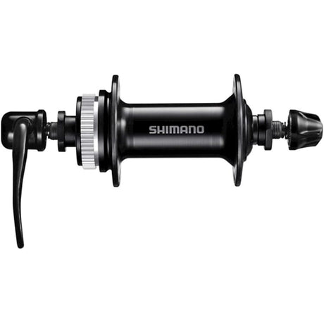 Mozzo anteriore Shimano HB-QC300 100 36 center lock nero