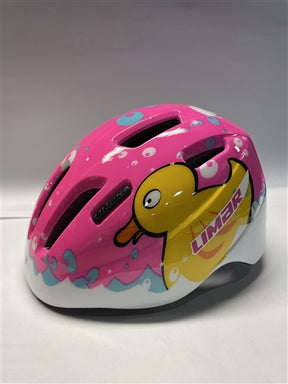 Casco per bambini Limar s 46-52cm anatra in vasca rosa
