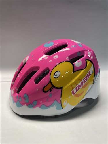 Casco per bambini Limar s 46-52cm anatra in vasca rosa
