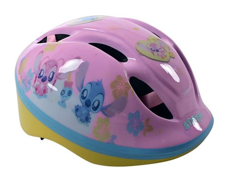 Casco bicicletta Volare punto rosa 52-56cm - 200gr.