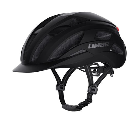 Casco Limar action urban l 57-61 nero opaco con LED