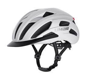 Casco Limar torino l 57-61 bianco opaco con LED