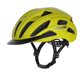 Casco Limar action urban l 57-61 giallo opaco con LED