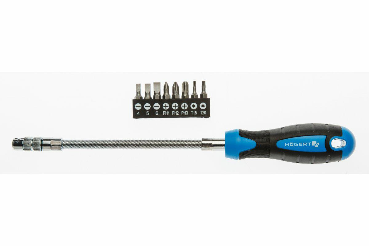 Hogert flexibele schroevendraaier voor bits 1 4
