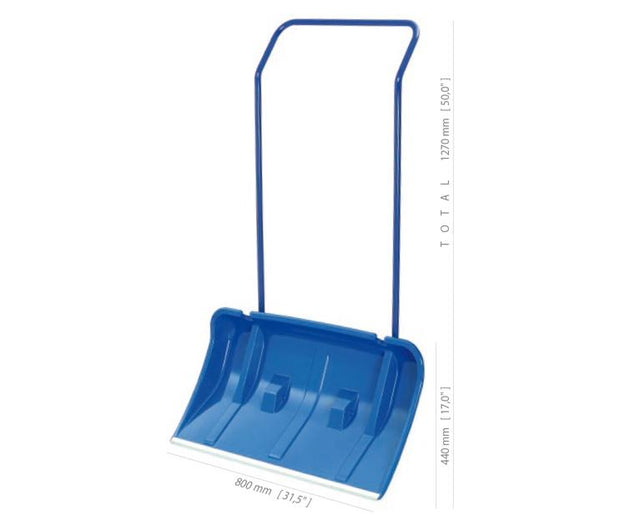 Prosperplast dubbel poolblad blauw 80cm