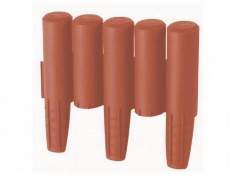 Prosperplast tuinpalisade 5 teracota 2,7m .