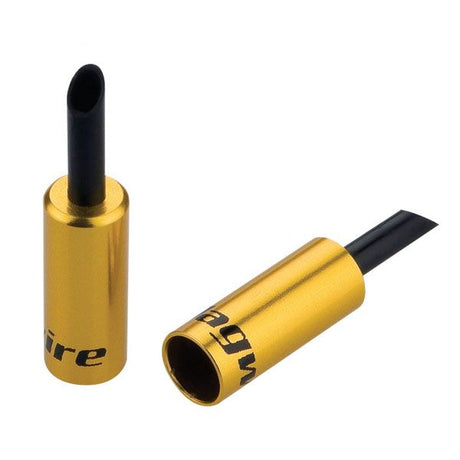 Cappucci terminali Jagwire rivestiti - freno da 5 mm - lega (50 pezzi) - oro
